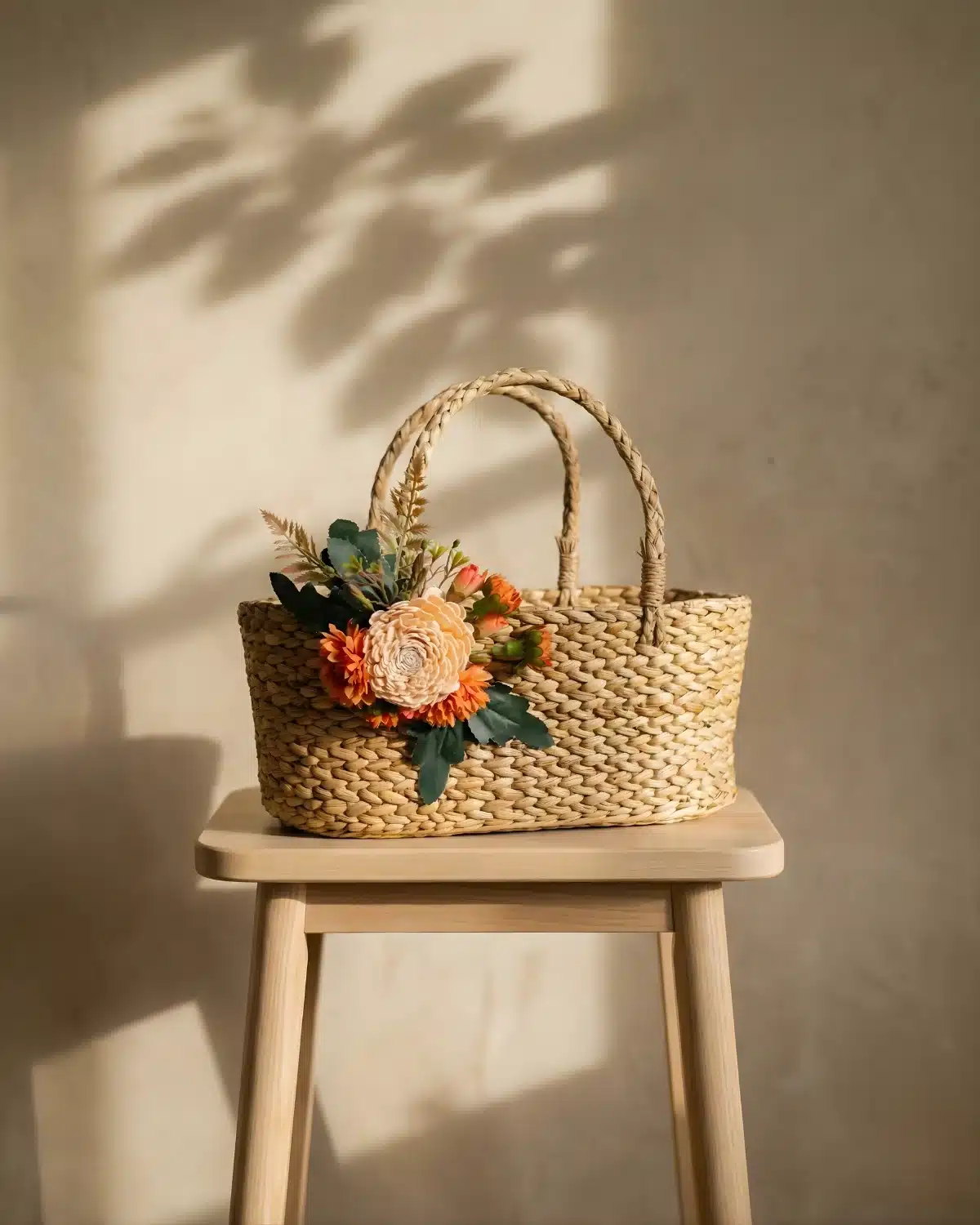 Eco Grace Jute Gift Basket