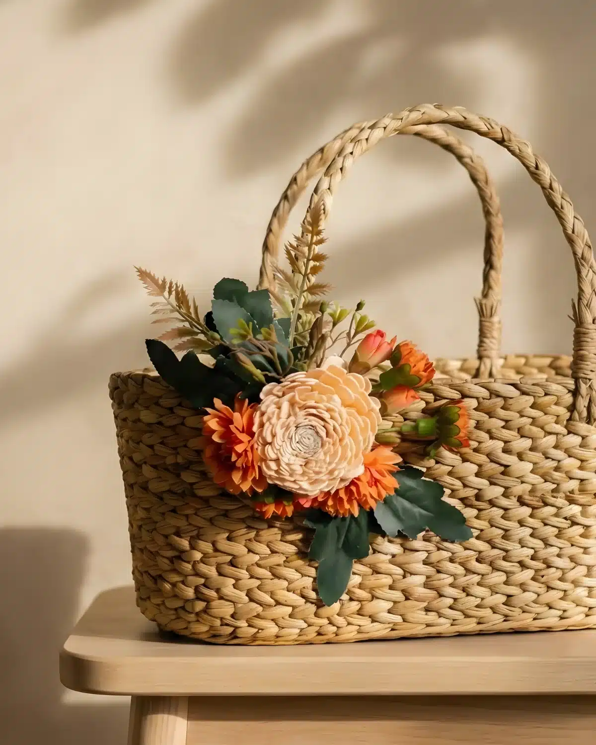 Eco Grace Jute Gift Basket