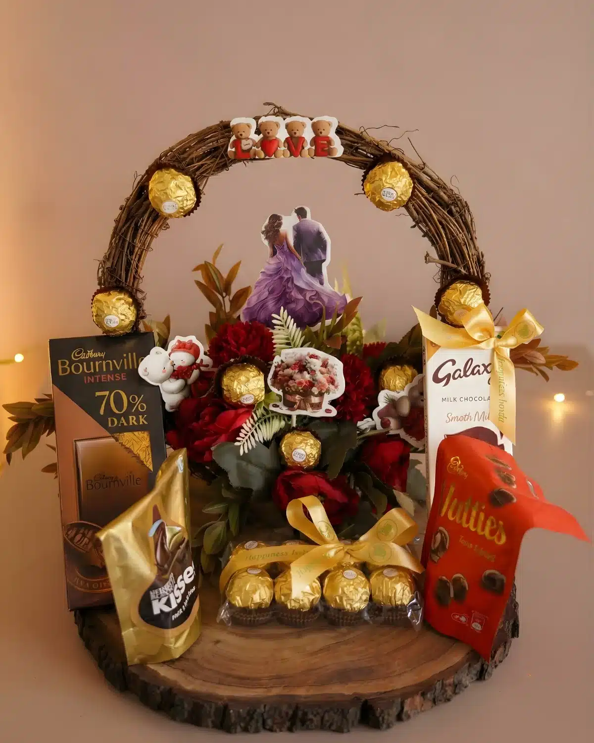 Eternal Love Luxury Romantic Chocolate Hamper