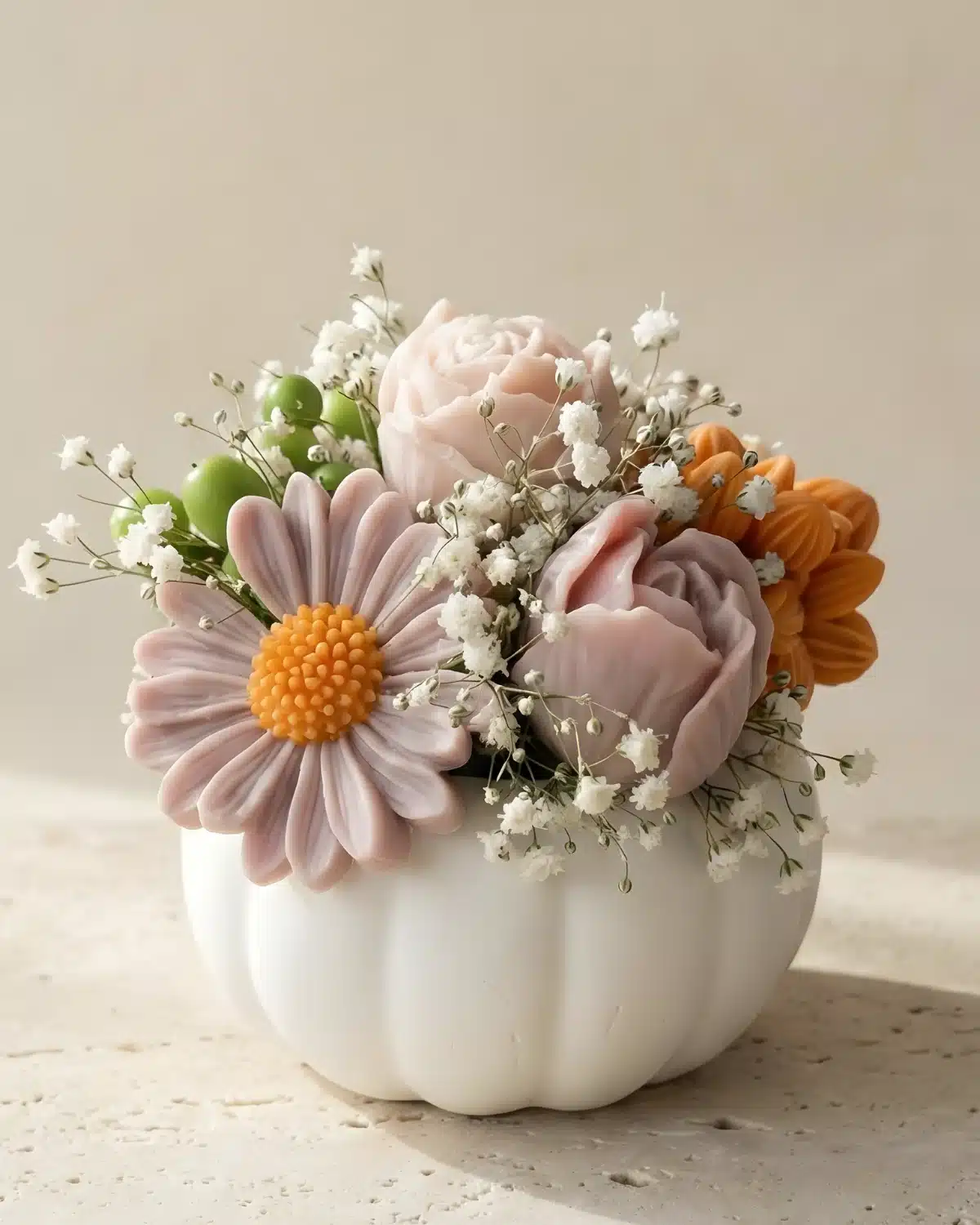 Luxury Floral Bouquet Candle