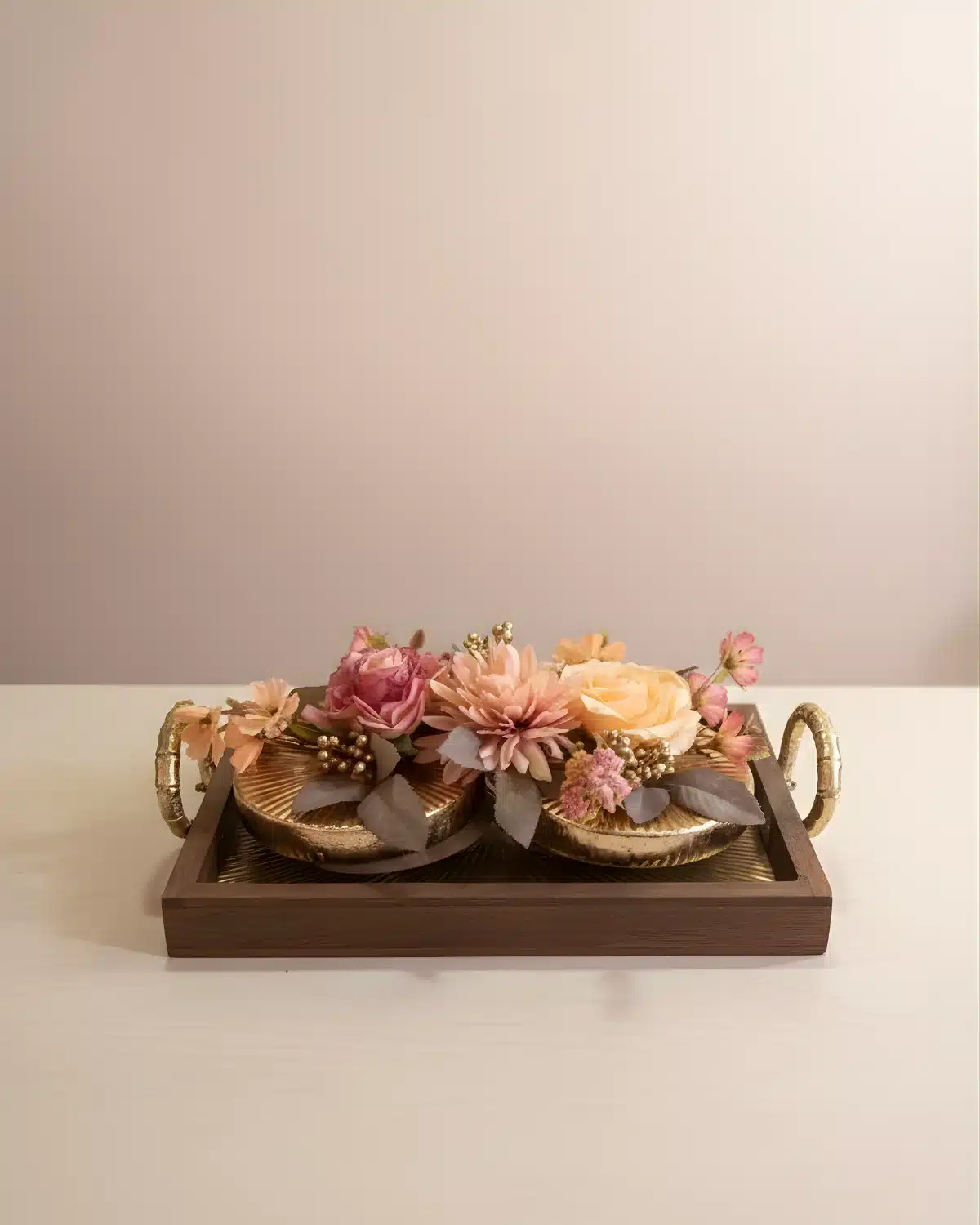 Regal Bloom Luxury Floral Jar Set