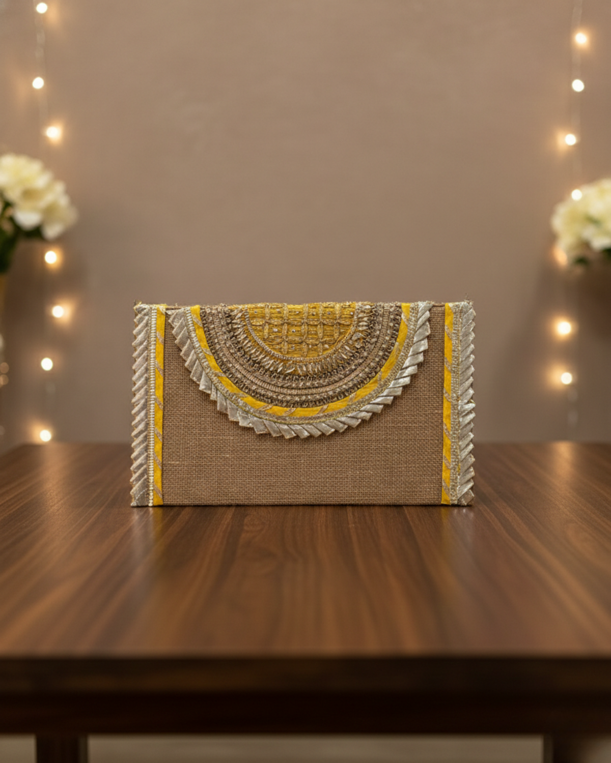 Royal Shagun Money Gift Box – Premium Wedding Envelope Case