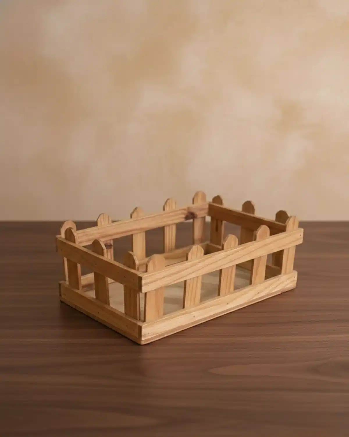 Rustic Wooden Hamper Crate