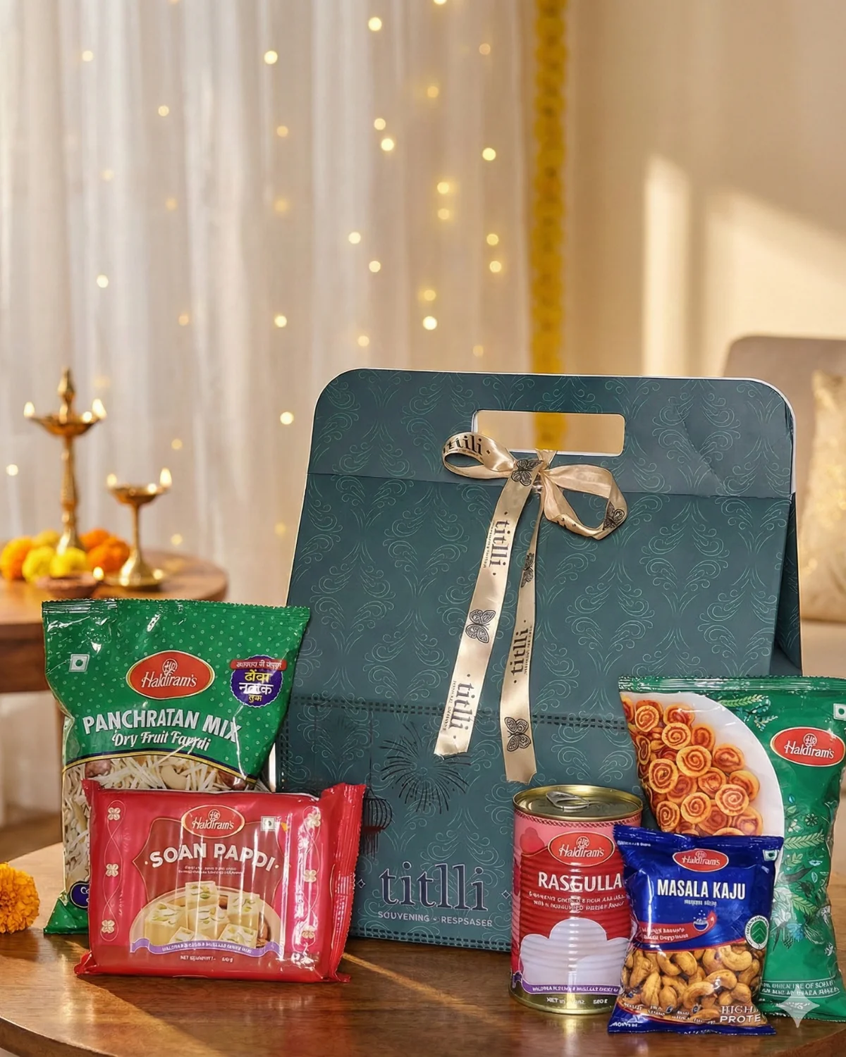 Sweets & Dry Fruits Box - MEDIUM