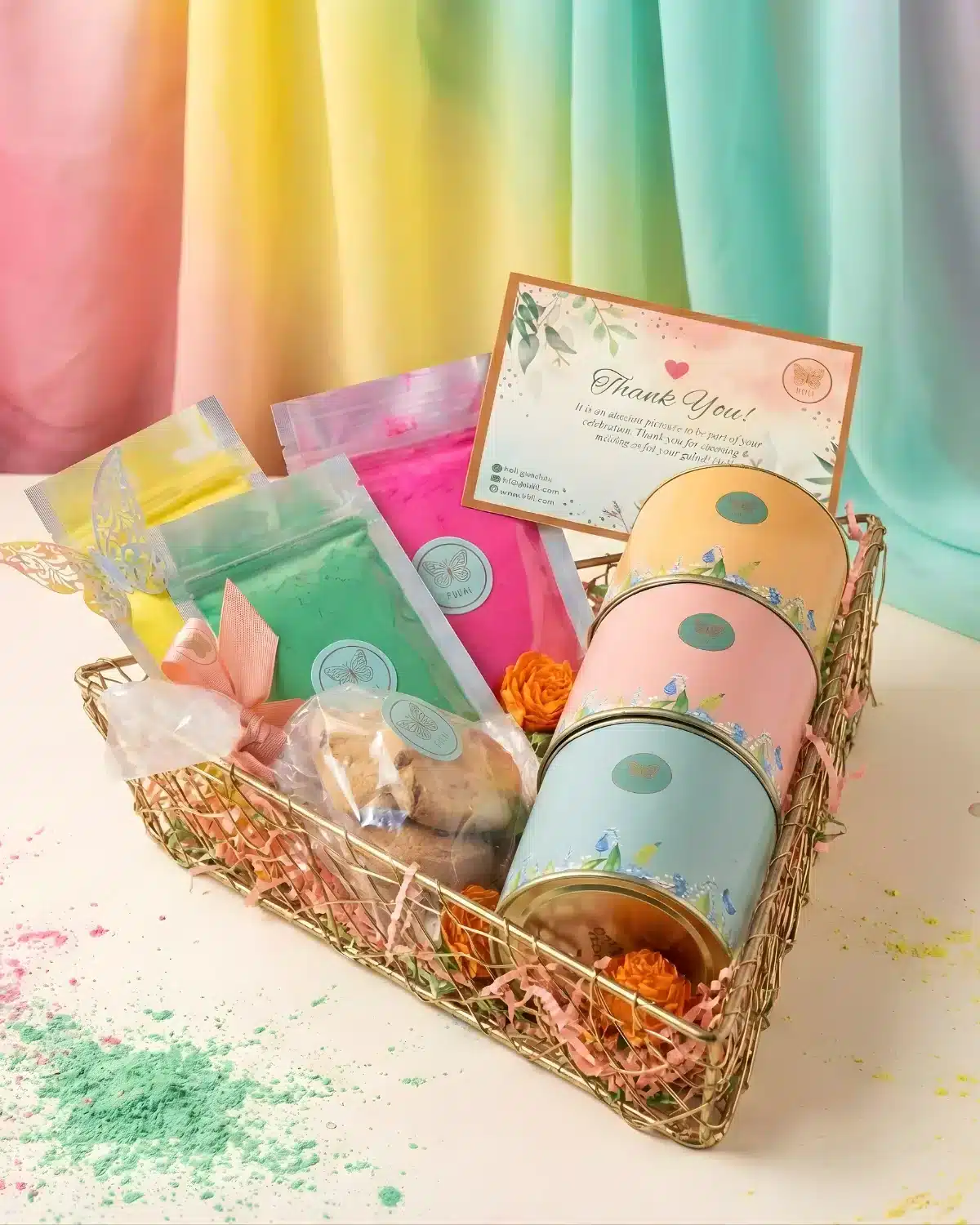 Titlli Pastel Holi Luxe Hamper