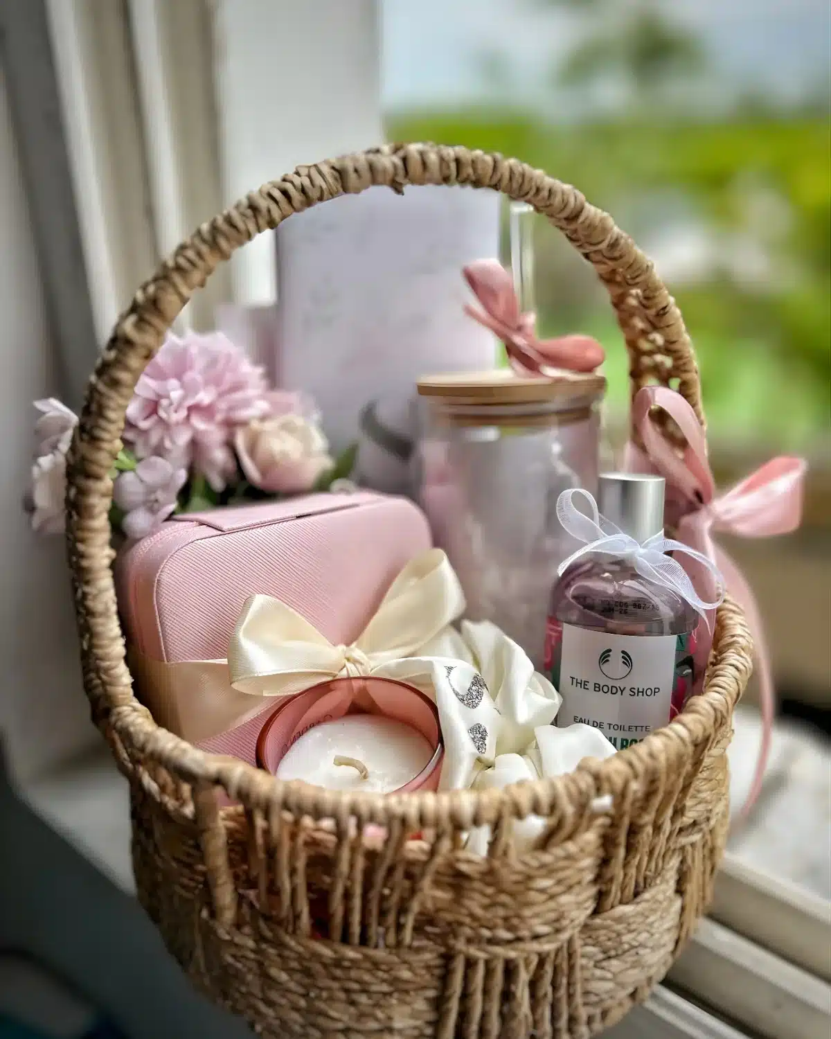 Blush Serenity Spa Basket