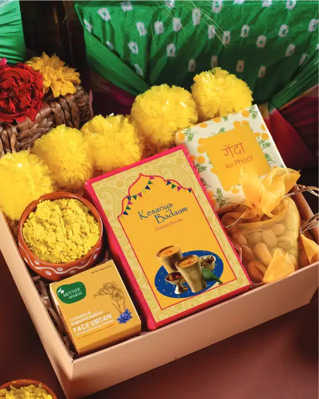 Yellow Holi Bliss