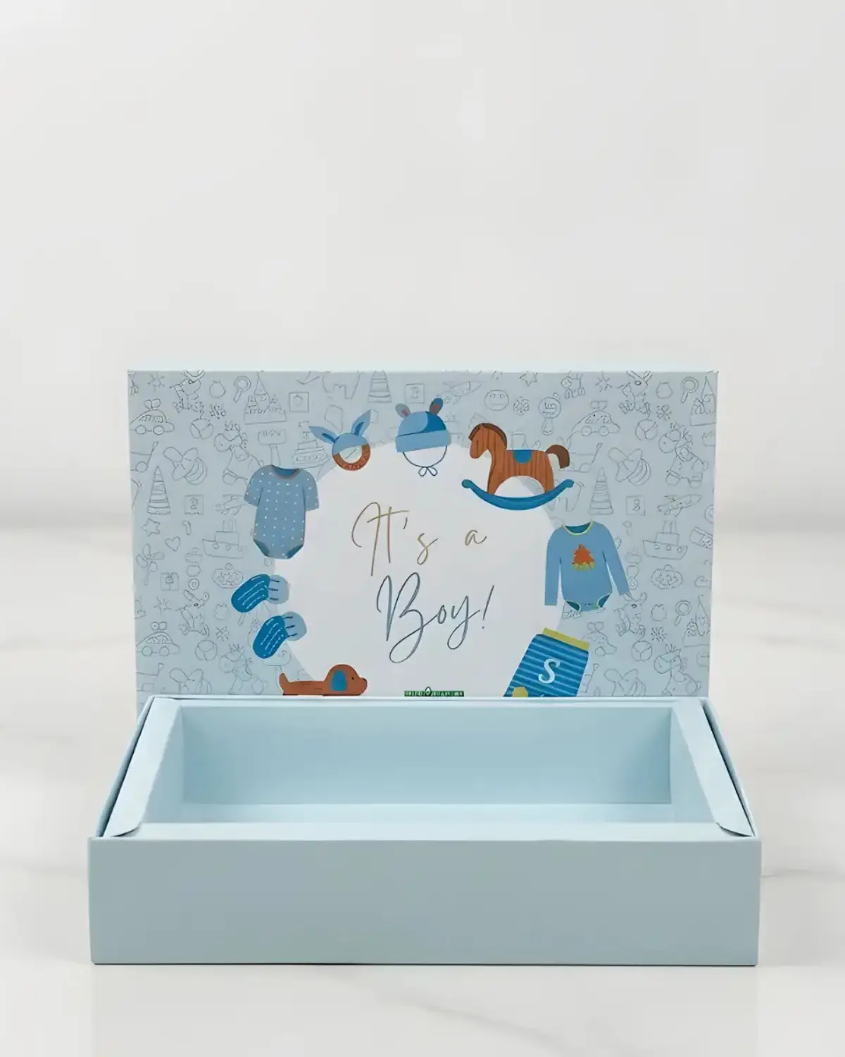 Baby Boy Premium Gift Hamper Box | Blue Decorative Gift Box