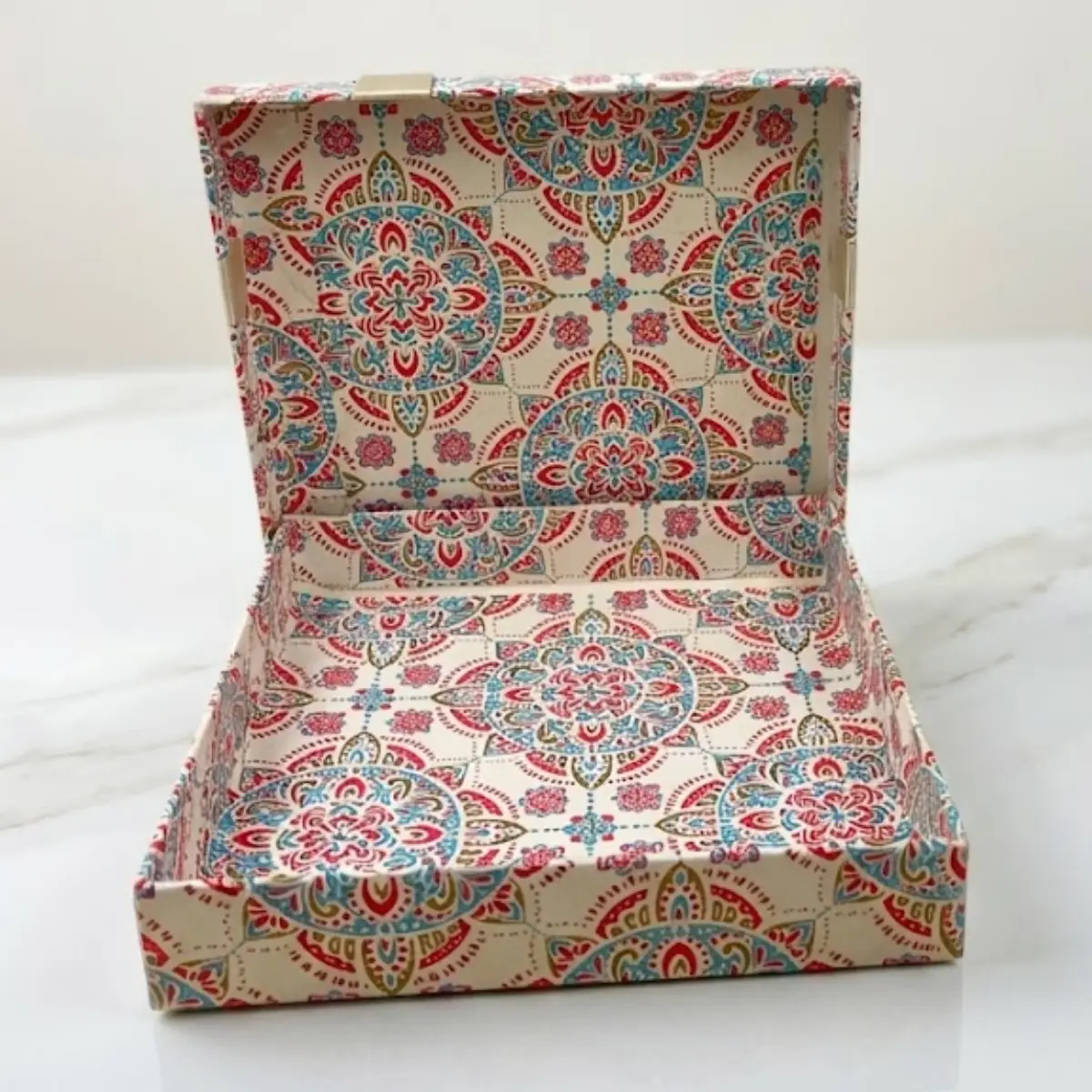 Premium Decorative Gift Box with Ribbon & Floral Bow